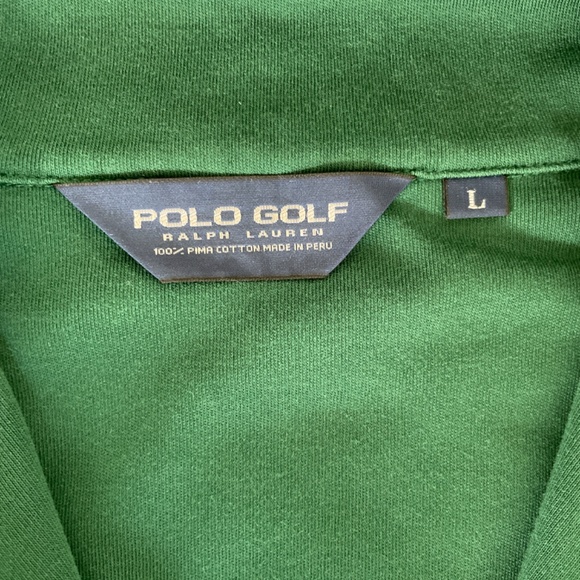 Polo Ralph Lauren Golf Pullover Quarter Zip, L - Picture 3 of 4